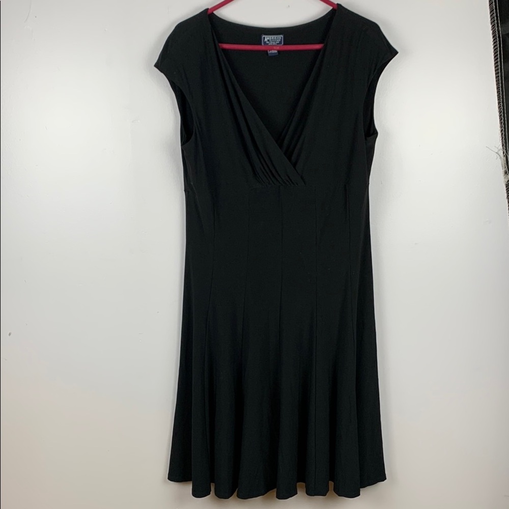 American Living Black size 16 Midi Dress